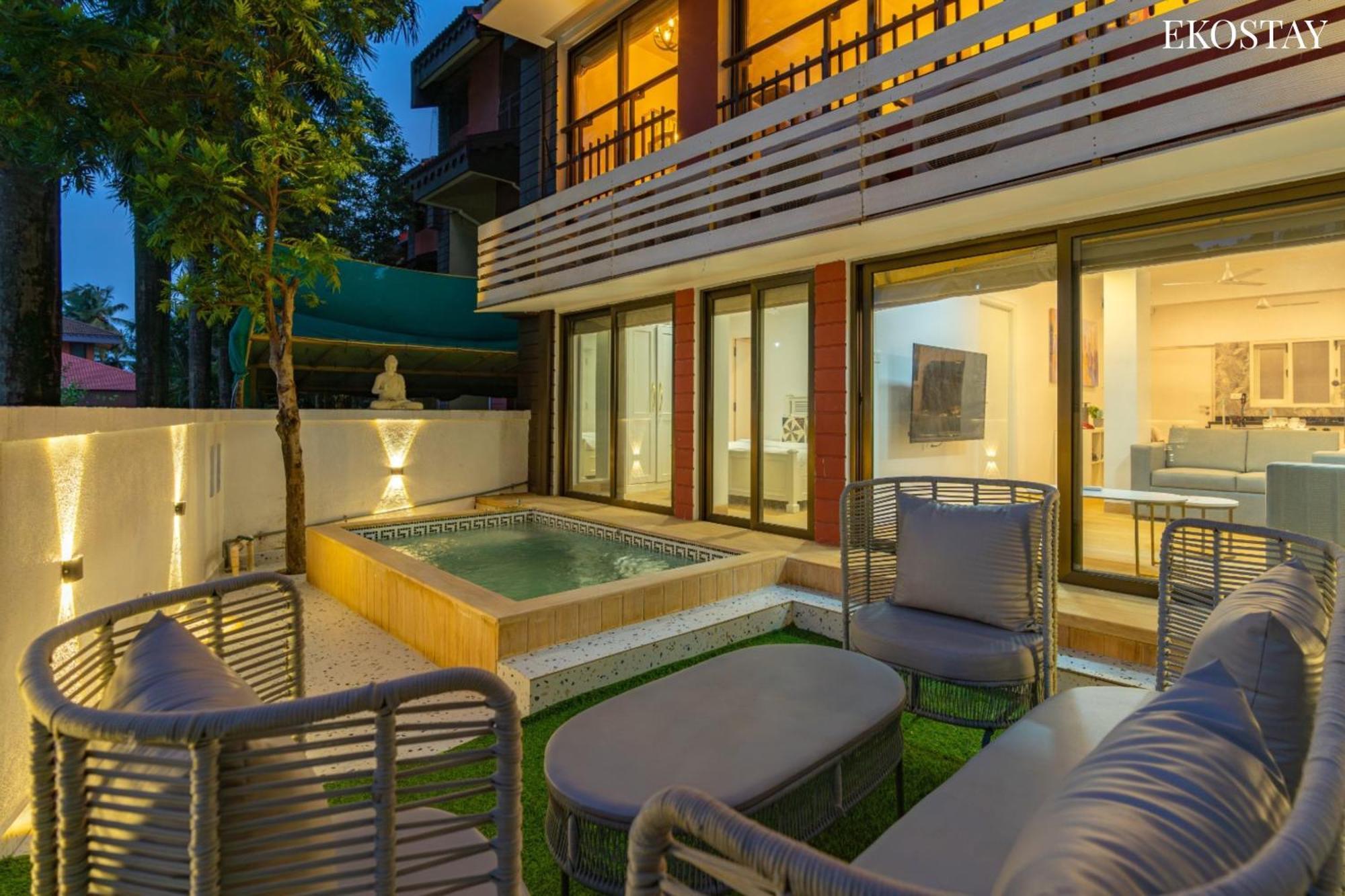 Ekostay Luxe - Casa Marina แคนโดลิม ภายนอก รูปภาพ
